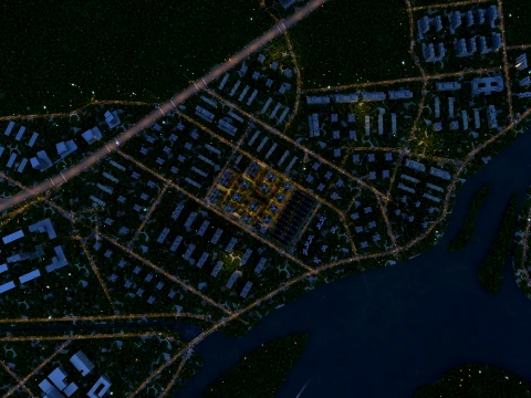 Com vista para a cidade Modelo 3D