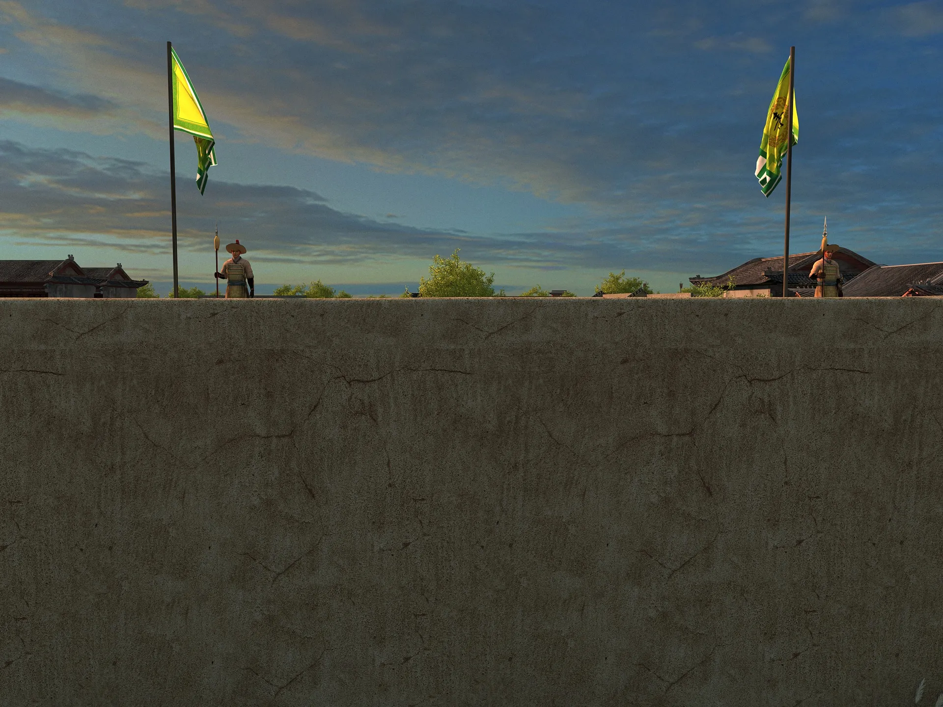 Ancient city 3D Model .c4d .max .obj .3ds .fbx .stl .blend 