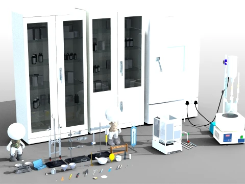 Laboratory 3D Model