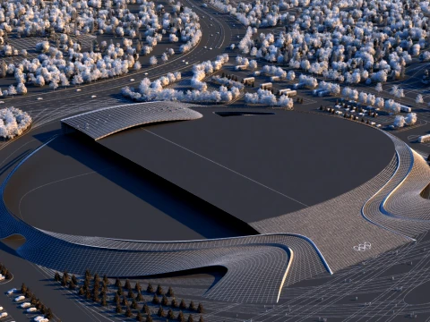 Est&aacute;dio Modelo 3D