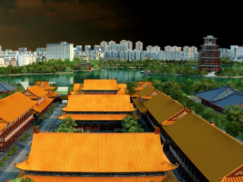 절 3D 모델