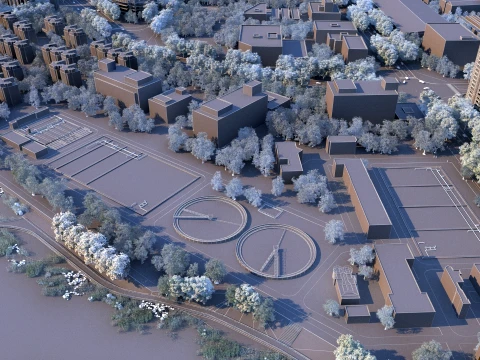 Waterworks 3D Model