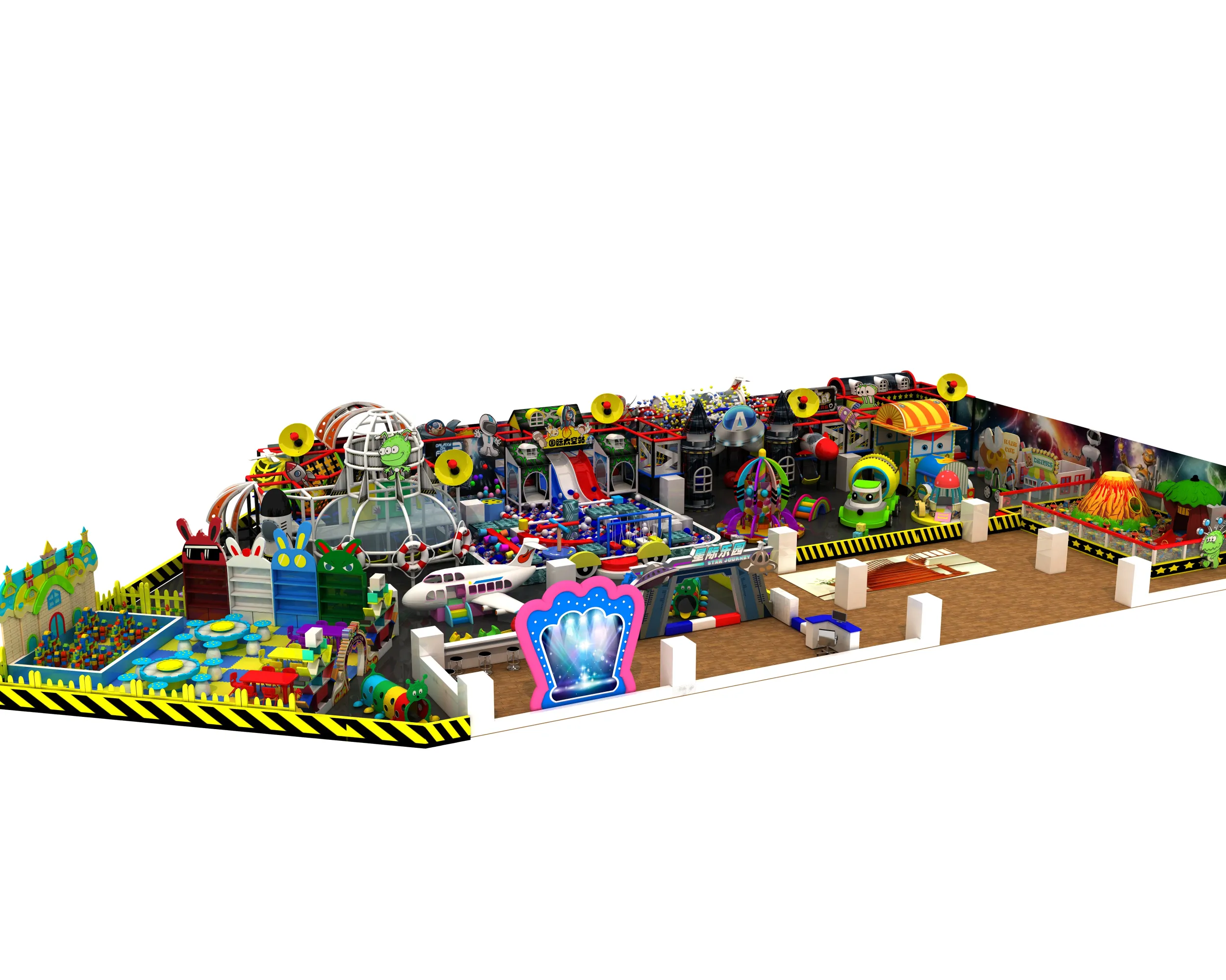 Amusement equipment 3D Model .c4d .max .obj .3ds .fbx .stl .blend