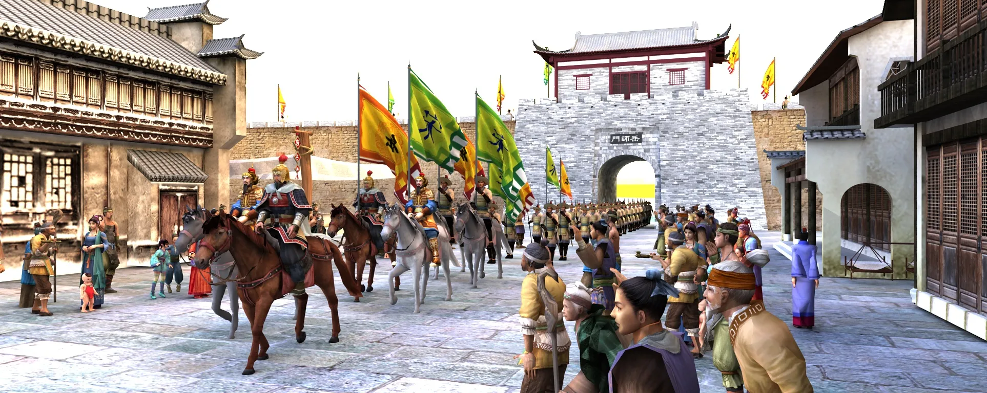 Ancient army 3D Model .c4d .max .obj .3ds .fbx .stl .blend 