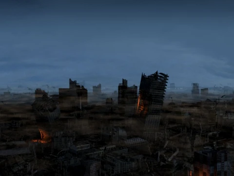 Ruinas urbanas Modelo 3D