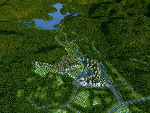 Complejo Modelo 3D