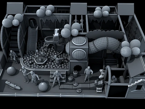 Jogar Castelo Modelo 3D