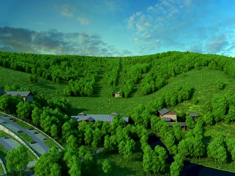 Resort 3D Model