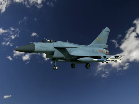 J10B 3D Model