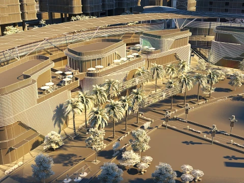 Urban architecture 3D Model