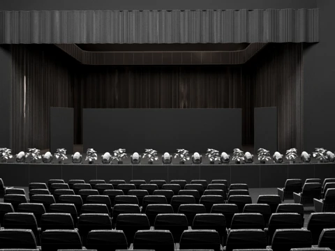 Teatro Modelo 3D