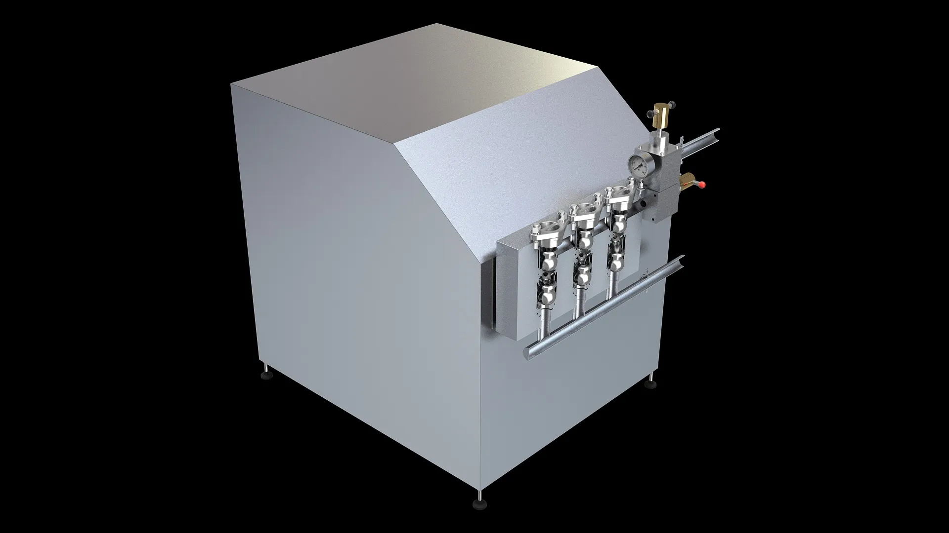 Homogeneizador Modelo 3D .c4d .max .obj .3ds .fbx .stl .blend 