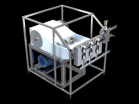 Homogeneizador Modelo 3D