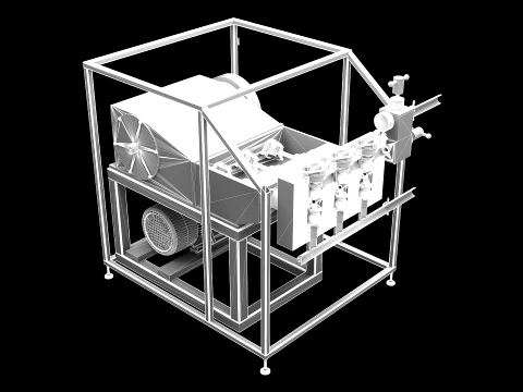 Homogeneizador Modelo 3D