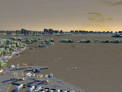 Kunming Lake 3D Model