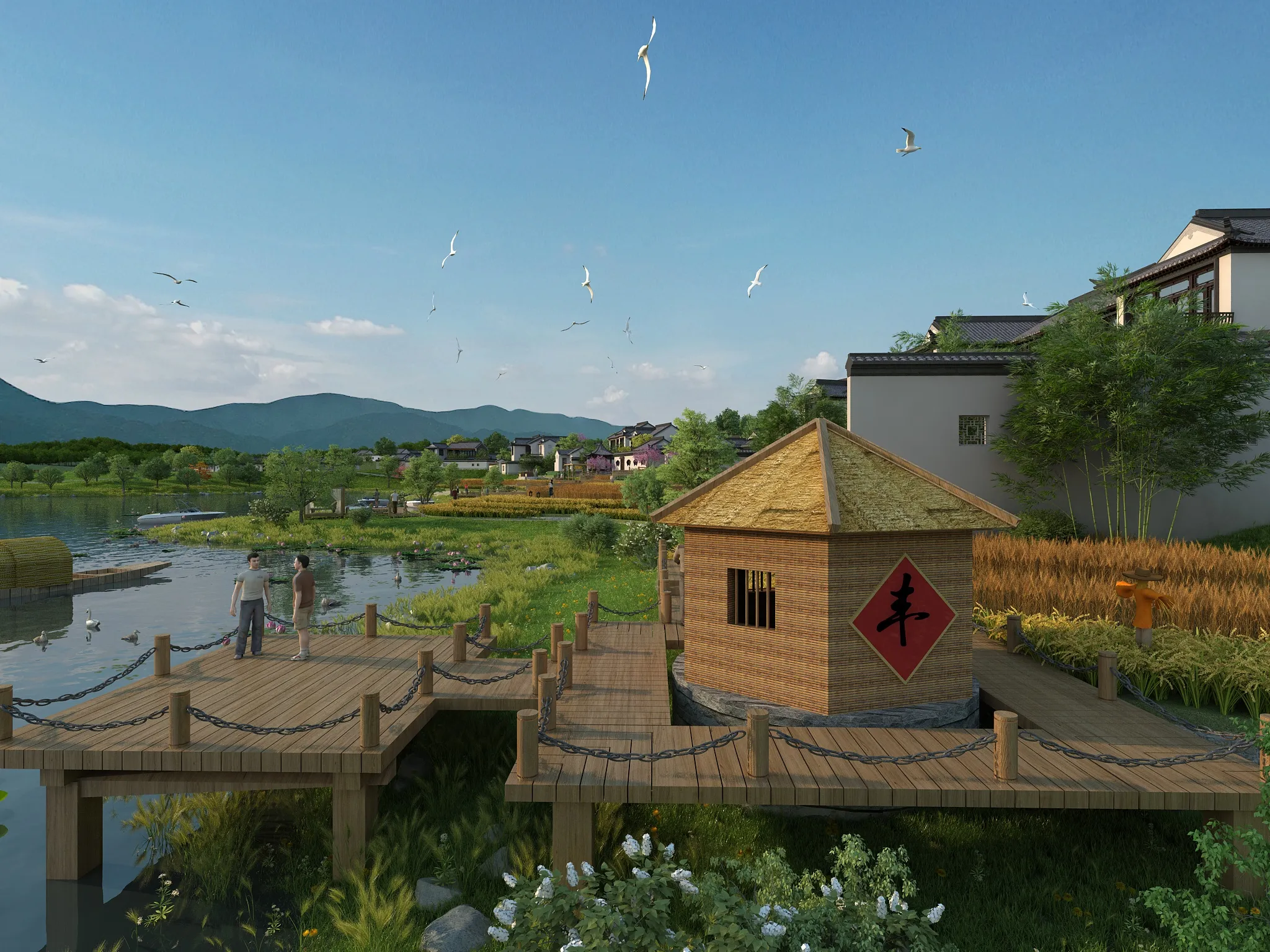 Cidade antiga Modelo 3D .c4d .max .obj .3ds .fbx .stl .blend 