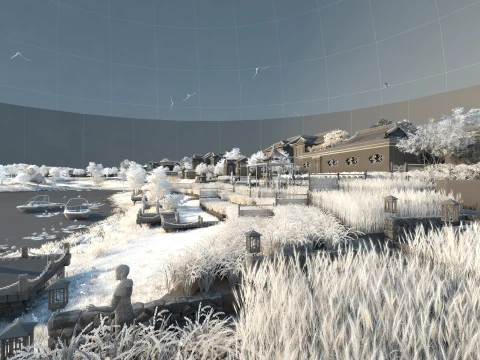 Cidade antiga Modelo 3D