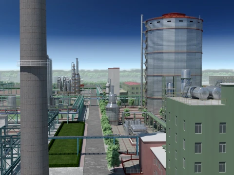 F&aacute;brica Modelo 3D