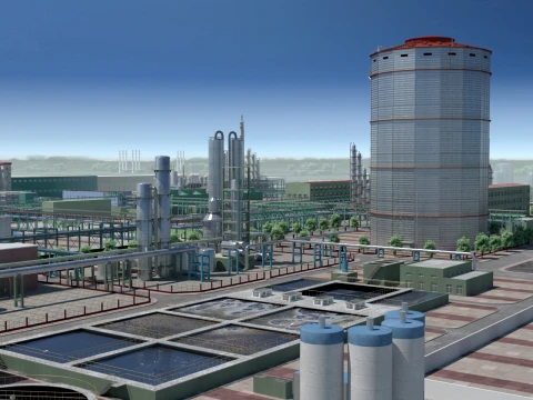 F&aacute;brica Modelo 3D