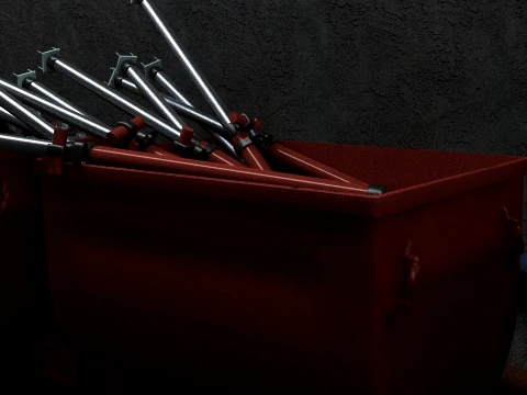 Anima&ccedil;&atilde;o de minera&ccedil;&atilde;o de carv&atilde;o Modelo 3D