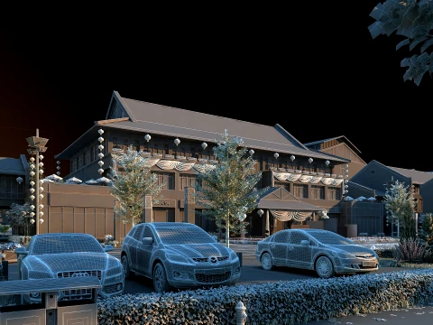 Ancient architecture 3D Model