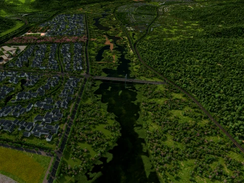 Cidade antiga Modelo 3D