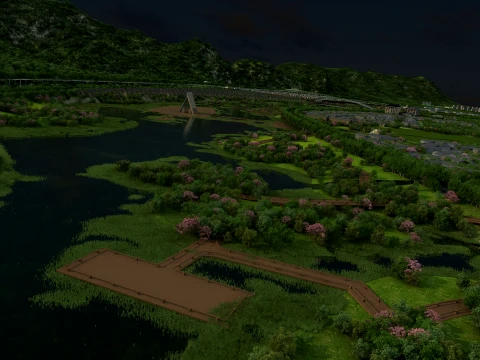Ancient town 3D Model