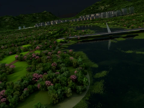 Ancient town 3D Model