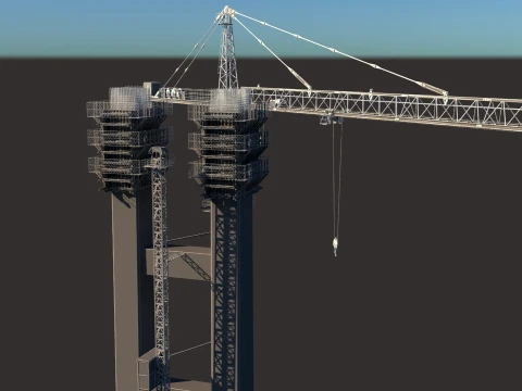 Build a bridge 3D Model