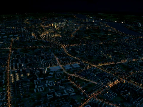 Urban architecture 3D Model