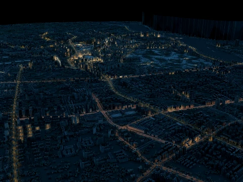 Urban architecture 3D Model
