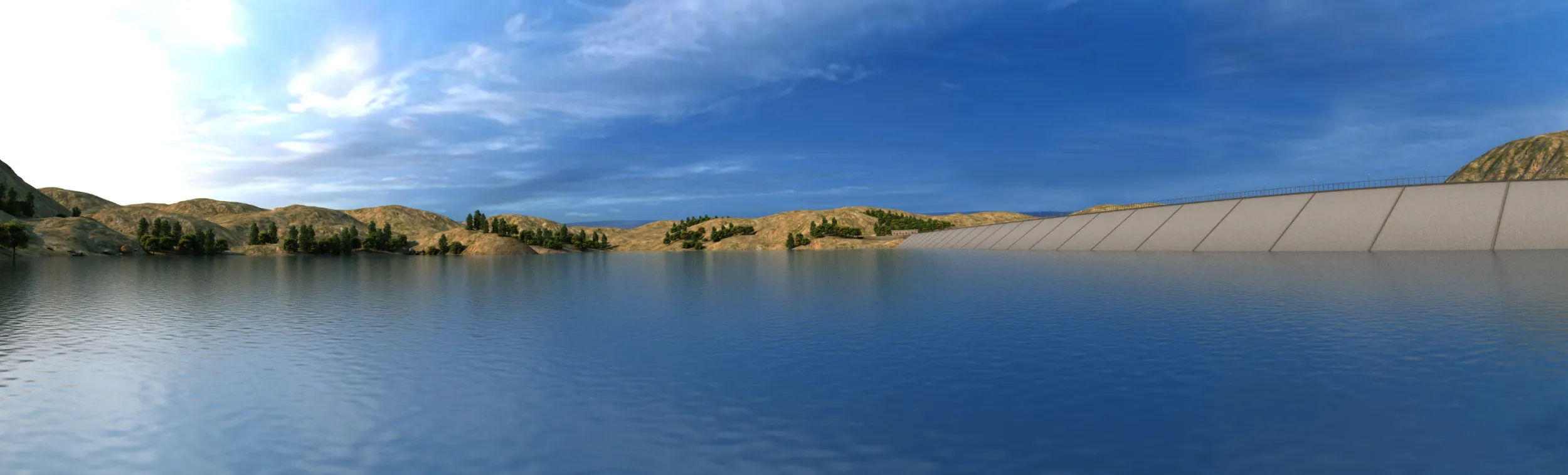Reservoir 3D Model .c4d .max .obj .3ds .fbx .stl .blend 