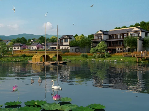 Cidade antiga Modelo 3D