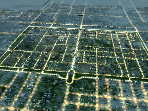 Xi an 3D Model