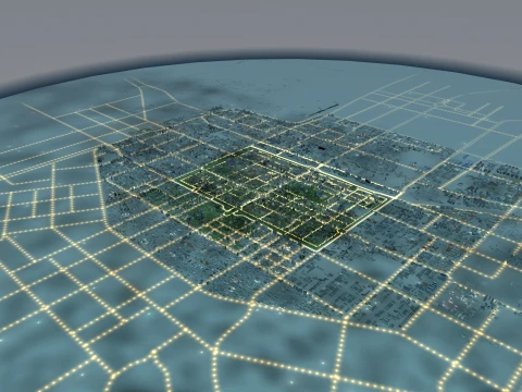 Xi an 3D Model