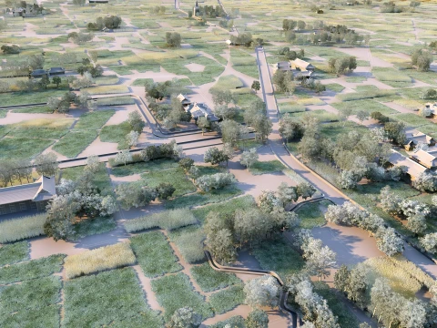 Village 3D Model
