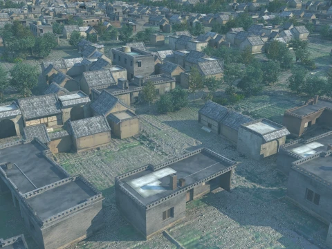 Village 3D Model