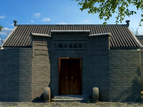 Ancestral hall 3D Model