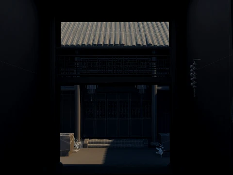 Atalardan kalma salon 3D Model