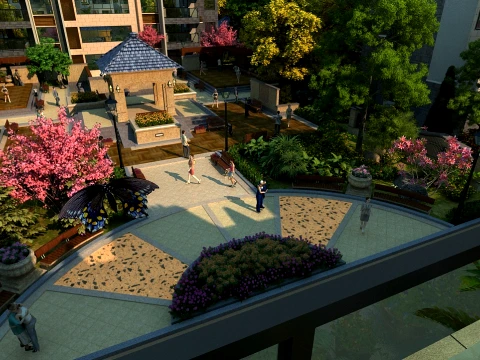 Urban architecture 3D Model