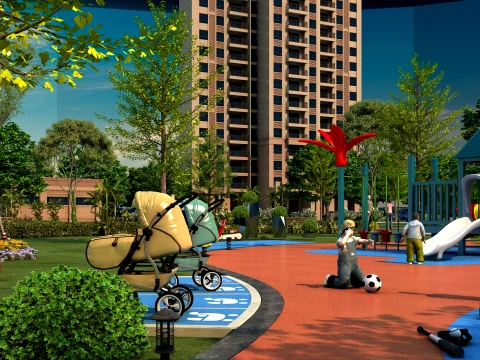 Urban architecture 3D Model
