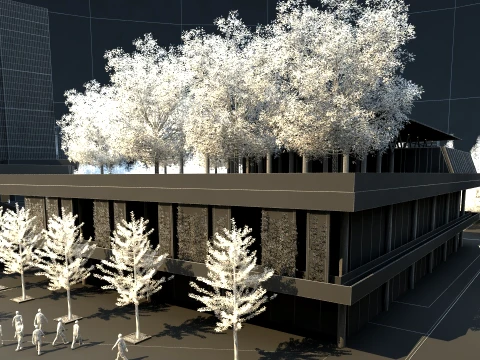 都市建築 3Dモデル
