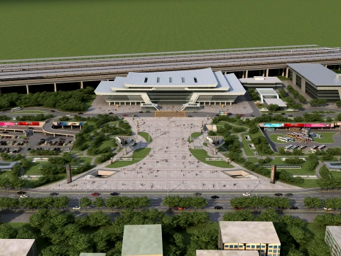 Station 3D Model
