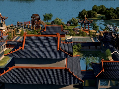 Ancient architecture 3D Model