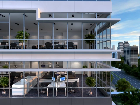 Office building 3D Model