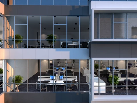 Office building 3D Model