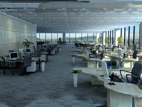 Office building 3D Model