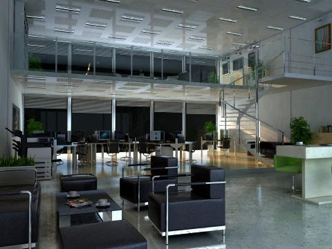 Office building 3D Model