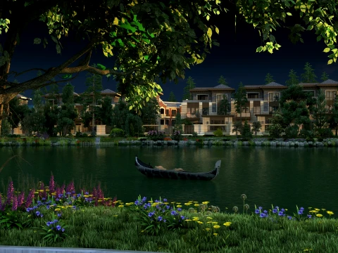 Village 3D Model