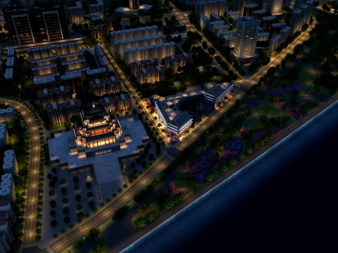 Urban architecture 3D Model
